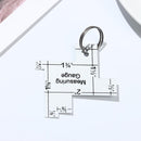 DIY Craft Patchwork Quilting Template Sewing Ruler Tailor Ruler Measuring Gauge