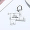 DIY Craft Patchwork Quilting Template Sewing Ruler Tailor Ruler Measuring Gauge
