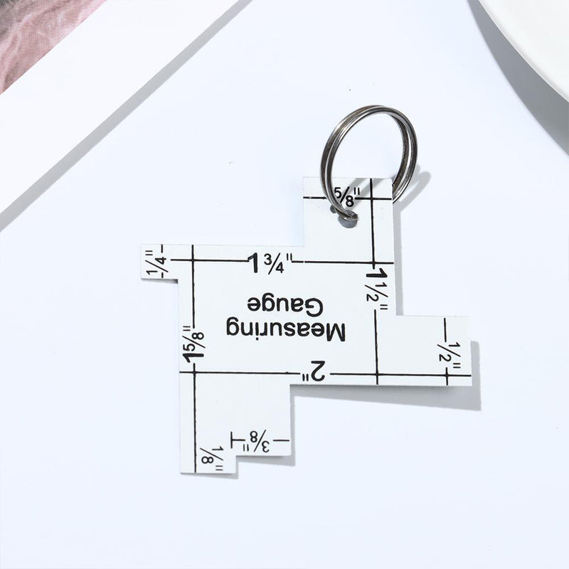 DIY Craft Patchwork Quilting Template Sewing Ruler Tailor Ruler Measuring Gauge