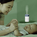 260ml Air Humidifier Ultrasonic Small Aroma Essential Oil Diffuser (Grey)