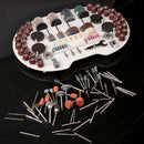 Mini Drill Bit Kit Rotary Tool Accessories Abrasive Rotary Tool Engraving Heads