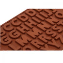 Tool Silicone Fondant DIY Alphabet Chocolate Letter Mould Cake Cookies