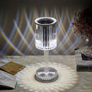 RGB Color Touching Control USB Rechargeable Lamp Crystal Night Light Cup