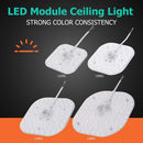 5pcs 48LED Module 24W Magnet Source Replace Ceiling Lights(White Light)