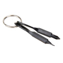 2pcs Key Ring Screwdriver EDC Set Outdoor Pocket Mini Tool with Keychain Newly
