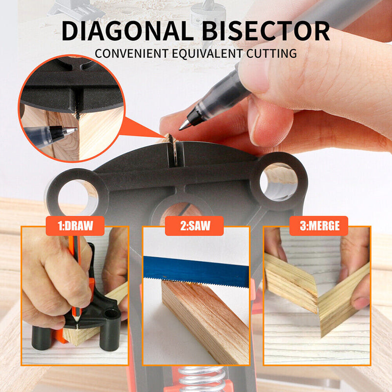 Right Angle Clamp Fixing Clips Picture Frame Corner Clamp for Woodworking