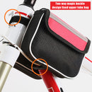 Mountain Bike Saddle Bag Frame Front Top Tube Cycling Phone Case Bicycle Pouc