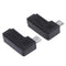 2pcs 90° Mini-USB Female, Micro-USB Male Adapter Male