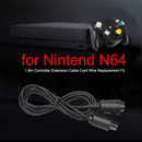 1.8m Gaming Accessories Fit for Nintendo N64 Cord Data Cable Extension Controller