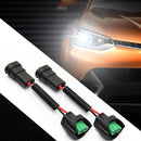 1 Pair H11 H9 H8 Wiring Harness Extension Cable for Halogen Headlights 8