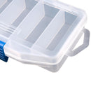 5 Compartments Storage Case Box Transparent Fishing Lure Bait Tackle Boxes