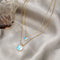 Women Girls Jewelry Tai Chi Round Love Choker Pendant Clavicle Chain Necklace