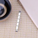 6-String Stainless Steel Bridge Nut for ST SQ Electric Guitar Parts Replacement Parts