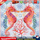 Diamond Painting 5D DIY Sea Horse Full Round Drill Rhinestone Picture Kit Newly