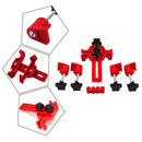 Dual Twin Cam Clamp Engine Timing Camshaft Locking Tool Sprocket Gear Kit Red