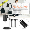 Daisy Chain Cable 1 to 5 Ways Guitar Effect Pedal Accessory 9V 850mA Adapte