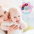 Baby Rattle Music Flashing Infant Pat Hand Bell Early Educational Toys (C) Newly