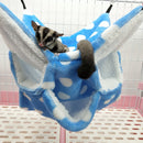 Small Animal Hammocks Warm Plush Bed Guinea Pig Cage Accessories Hamsters