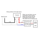 AC 80~277V Photoelectric Switch Light Sensor Switch NK-301F Photo Controller