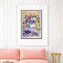 5D DIY Full Drill Diamond Painting Cartoon Flowers Cross Stitch Embroidery Ki