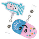 Holder Felt Badge Reels Name ID Alligator Clip For Nurse |Doctor Office |School