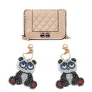 1pcs DIY Keychain Hand Made Diamond Painting Full Drill Pendant (Panda) Newly