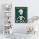 5D Diamond Painting Kit DIY Alien Full Round Drill Mosaic Picture Wall Arts
