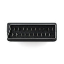 Scart Male to 3RCA Female 21PIN Adapter Input Plug For PS4 WII DVD VCR