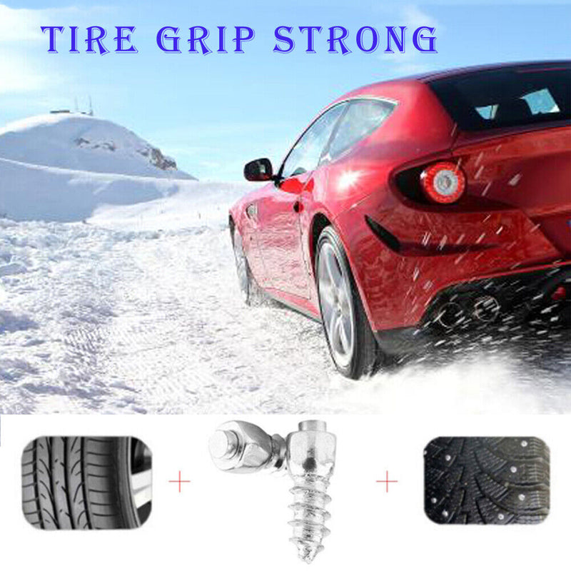 Car Tire Anti-Skid Screws Studs Tungsten Steel Snow Tire Spike Nail (50pcs)