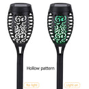 12LED Solar Flame Light Flickering Waterproof Garden Landscape Lamp (2pcs) Newly