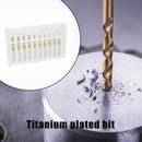 10pcs Woodwork Engrave Milling Cutter Bit Metal Wood Plastic Cutting Tool Sets