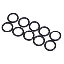 10pcs G1/4 Silicon Sealing Ring 2 Point Connector O Ring Washer Seal(Black)