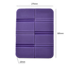 Folding Outdoor Travel Mat Moisture-proof Portable Picnic Seat Pad (Purple)