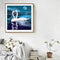 5D DIY Swan Lake Diamond Embroidery Painting Full Drill Mosaic Cross Stitch
