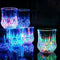 LED Flashing Glowing Water Liquid Activated Light-up Party Glass Hot Cup M4H9