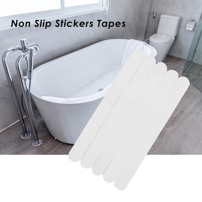 5pcs Stair Bathroom Bathtub Non Slip Shower Strips Flooring Waterproof Tapes