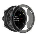 Soft Transparent TPU Case for Garmin Forerunner 45 Protector Cover (Black) Newly
