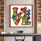 DIY Rhinestone Mosaic Love Letters Full Round Diamond Painting Kit Gift