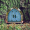 Window Home Courtyard T ree Decor Mini Dwarfs Fairy Tale Door Garden Decoration
