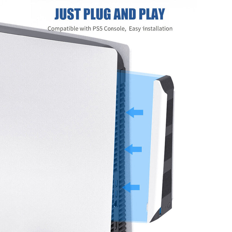 Cooling Fan for Sony Play Station PS 5 Upright Stand Game Controller Console
