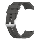 22mm Silicone Wrist Strap Band w/Buckle for Amazfit GTR 47mm (Dark Grey) Newly