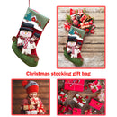 Christmas Stockings Gifts Bag Big Plush Socks Bags Xmas Socks (Snowman) Newly