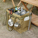 Outdoor Camping Travel Tools Storage Bag Folding Firewood Package Handbag Newly