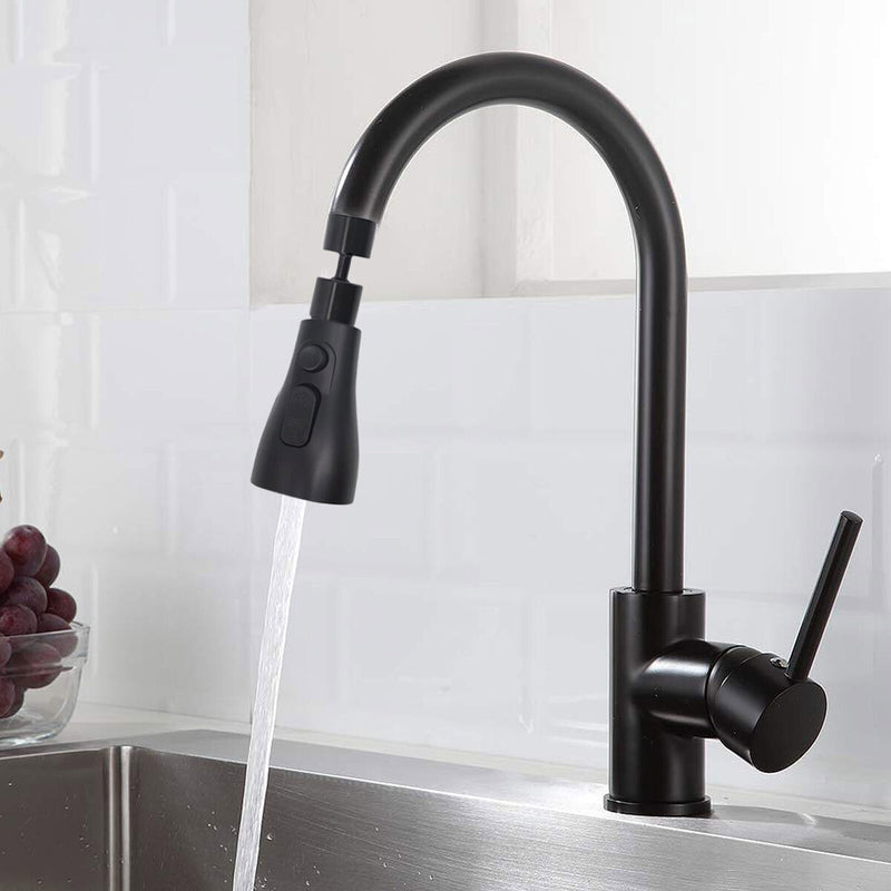 Kitchen Faucet Head - 3-Function Kitchen Sink Faucet Replacement Parts (B)