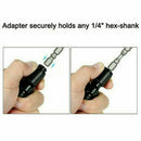 to 1/4inch For Impact Wrench Change Socket Adapter Hex Drill Chuck Converter