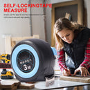Woodworking Auto Lock Distance Measurement Ruler Retractable Steel Tape Measure