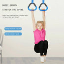 Gymnastic Rings for Kids Indoor Gym Pull-up Strength Training (Rings+Strap)