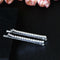 Style Shiny Metal Barrette Rhinestones Hairpins  Crystal Hairgrip Hair Clips