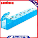 PP Medicine Box Waterproof 7 Day Tablets Dispenser Pills Vitamin Storage Box