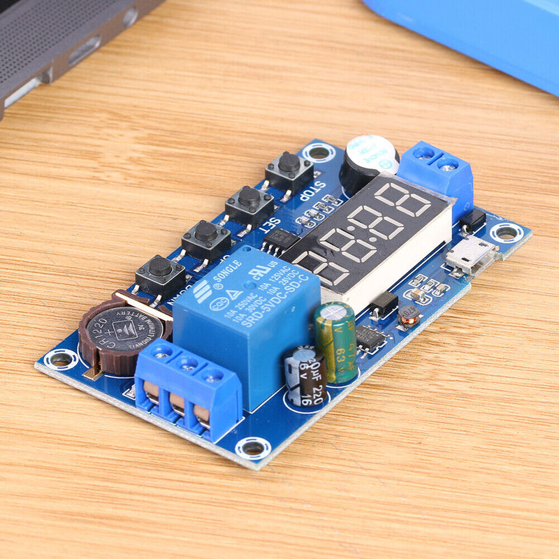 Clock Control Synchronization Timer Delay Module Multiple Mode Real Time Rela